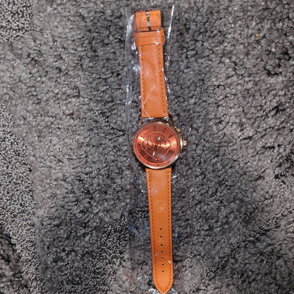 Beautiful Orange Blossom and Rose Gold Lis Times watch